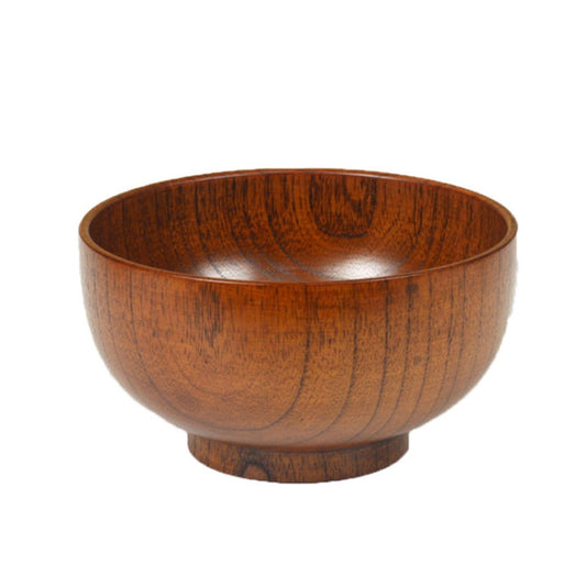 Adult Children Jujube Solid Wood Bowl Soup Noodle Bowl Household Tableware