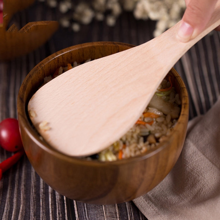 Adult Children Jujube Solid Wood Bowl Soup Noodle Bowl Household Tableware