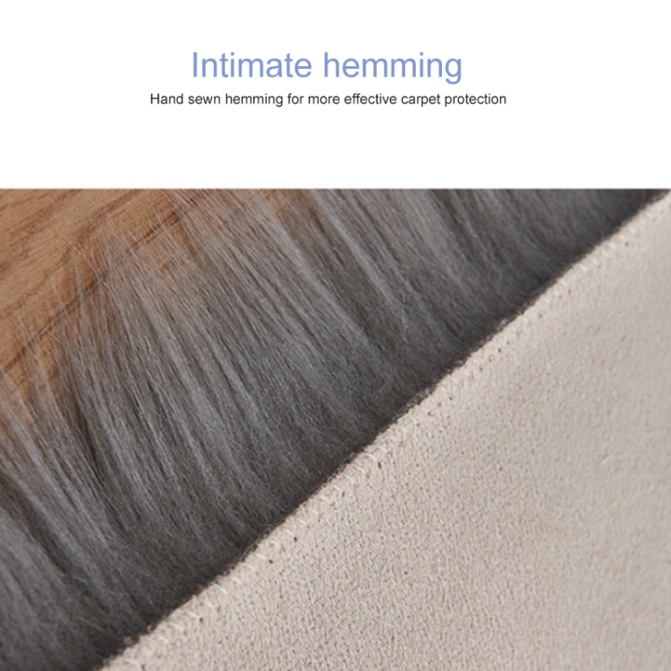 Creative Double Heart Imitation Wool Carpet Sofa Cushion Mat Plush Bedroom Living Room Floor Rugs