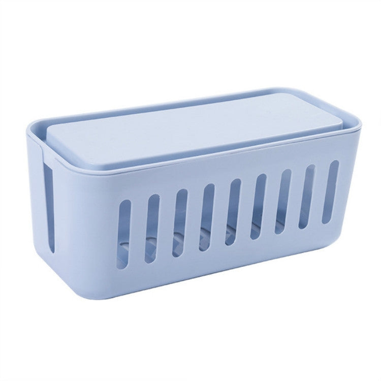 Safety Household Desktop Power Cable Storage Box Charger Socket Organizer