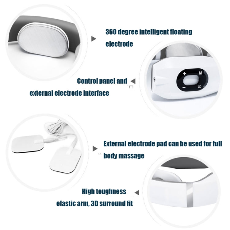 Cervical Vertebra Massager Charging Intelligent Pulse Physiotherapy Instrument Electromagnetic Vibration Neck Protector