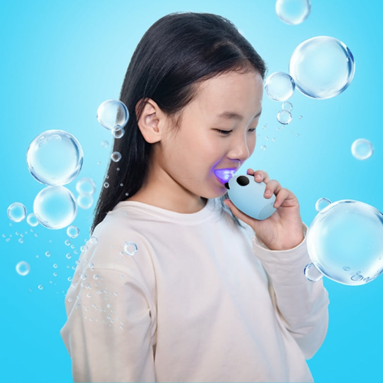 U-shaped Beauty Instrument Ultrasonic Vibration Tooth USB Charging Children Electric Toothbrush, 3- 7 years old