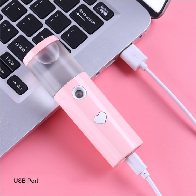 Facial Hydration Instrument Air Humidifier USB Beauty Cold Spray Instrument Auto Alcohol Disinfection Spayer