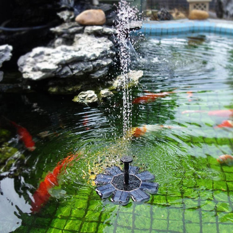 Solar Petal Fountain Floating Fountain Pond Garden Decoration