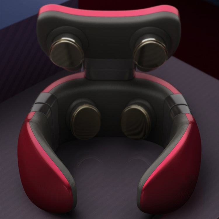 Four-head Shoulder and Neck Massager Pulse Neck Protector