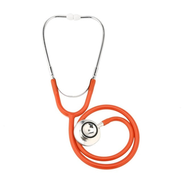 Double-sided Stethoscope Single Tube Doctors Nurse Professional Cardiology Stethoscope Aluminium Alloy Chestpiece Medical Device