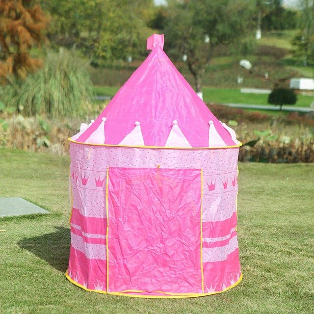 Ultralarge Children Beach Tent Baby Toy Play Game House Kids Princess Prince Castle Indoor Outdoor Toys Tents Christmas Gifts