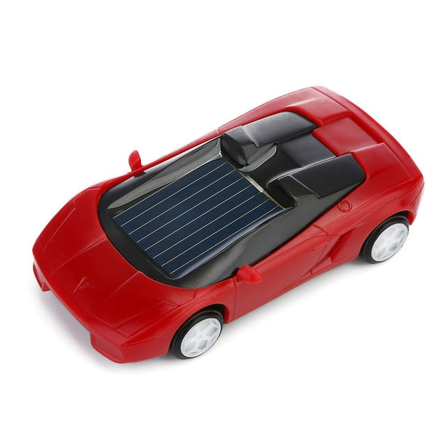 3PCS Solar Toys Car  Powered Mini Car Racer Toy For Kids