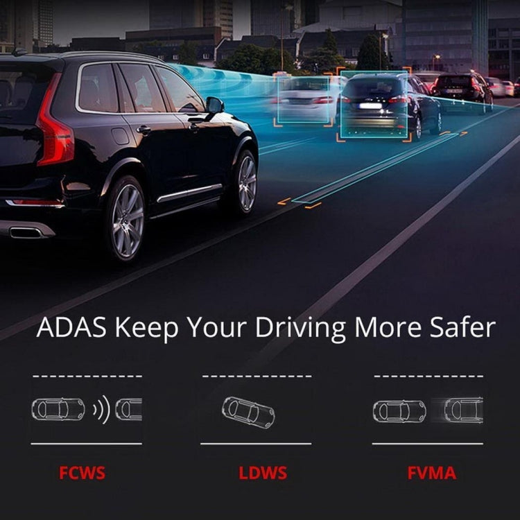 Anytek T22 Car Camera 5 inch IPS Touch-Screen Dual Lens FHD 1080P Car DVR Camera