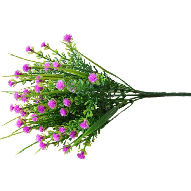 5 Branches Simulation Plastic Starry Rose Simulation Bouquet Home Decoration Flower