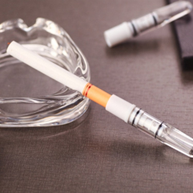 100 PCS Adous Cigarette Holder Filter Can Clean And Recycle Double Filter Cigarette Holder