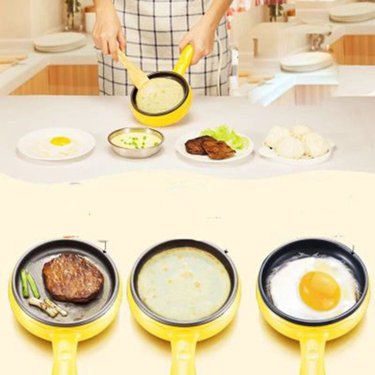 Multifunction Mini  Non-Stick Frying Pan Boiler Steamer Cooker Poached Eggpot