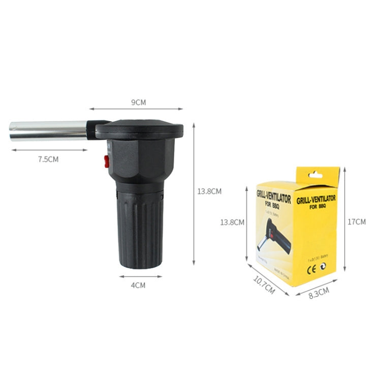 Outdoor Electric Drum Fan BBQ Portable Barbecue Hair Dryer