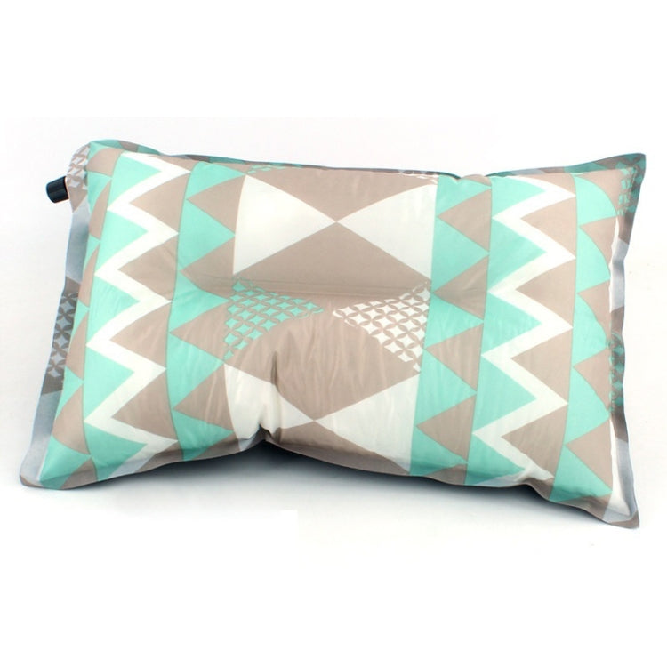 Portable Ethnic Style Automatic Inflatable Pillows Outdoor Camping Tent Camping Equipment Car Travel Pillows
