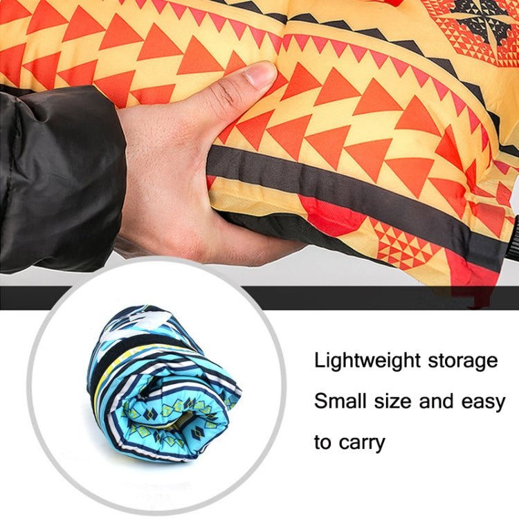Portable Ethnic Style Automatic Inflatable Pillows Outdoor Camping Tent Camping Equipment Car Travel Pillows