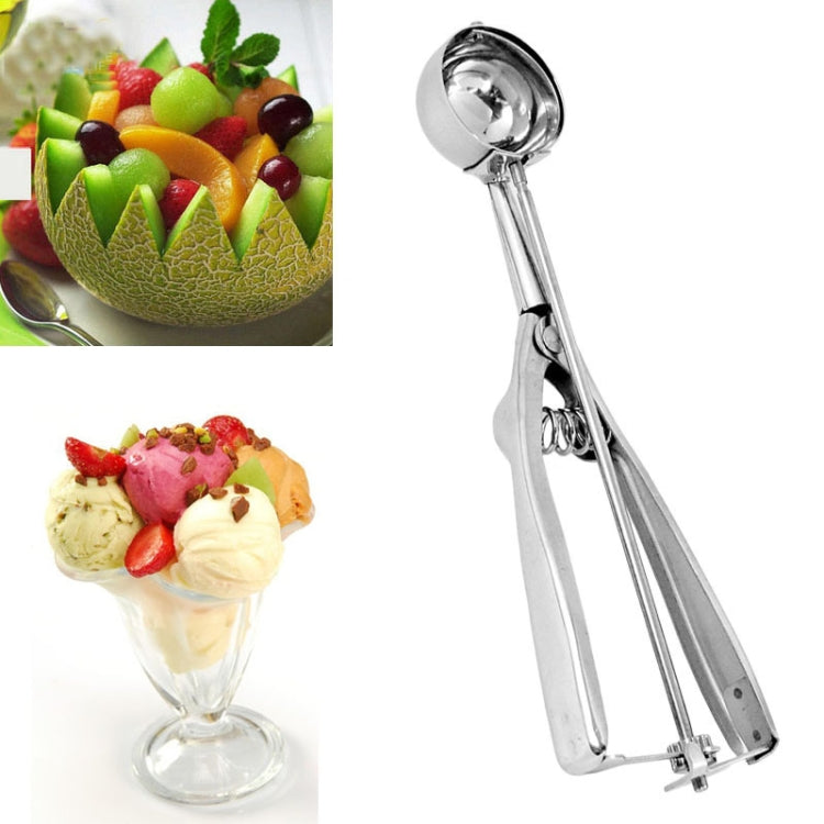 Thick Stainless Steel Ice Cream Spoon Fruit Digging Spoon