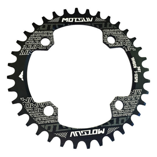 MOTSUV Round Narrow Wide Chainring MTB  Bicycle 104BCD Tooth Plate Parts