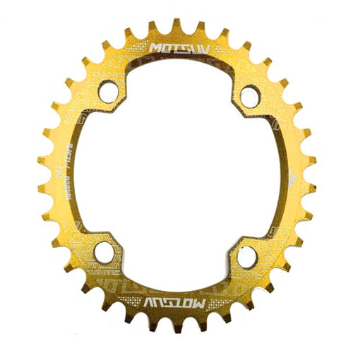 MOTSUV Round Narrow Wide Chainring MTB  Bicycle 104BCD Tooth Plate Parts