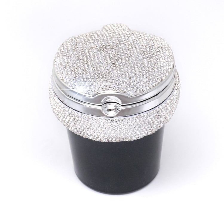 Studded Diamond Car Ashtray with Led Lamp
