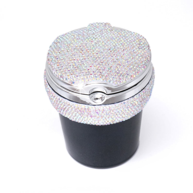 Studded Diamond Car Ashtray with Led Lamp