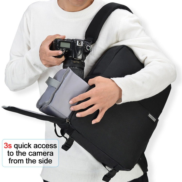 CADeN L4 Double-layer Casual Business Computer Backpack USB Multi-function Digital Camera Bag