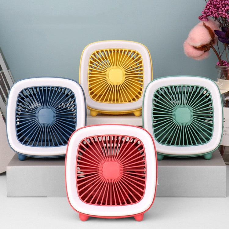 USB Rechargeable Desktop Fan Multifunctional Handheld Pocket Fan