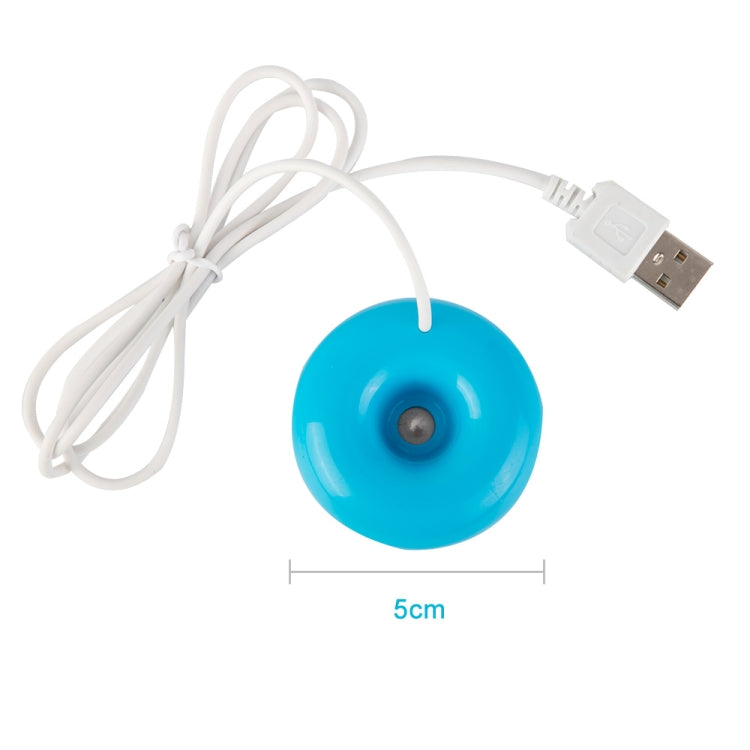 Donut Shape Mini USB Air Humidifier Aroma Diffuser Purifier, Donut Shape White, Donut Shape Blue, Donut Shape Pink