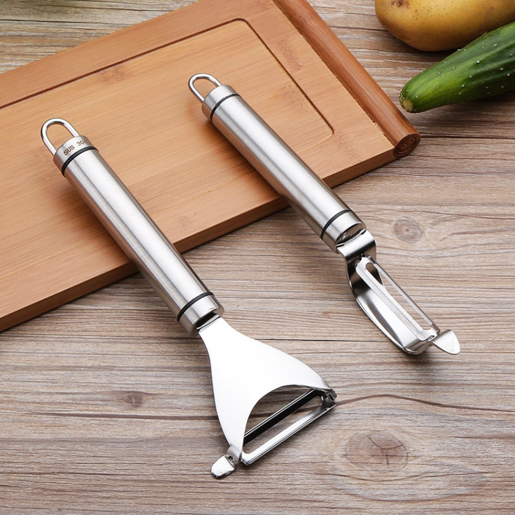 Stainless Steel Peeler Fruit Knife Planer Multi-function Kitchen Scraper Potato Peeling Knife