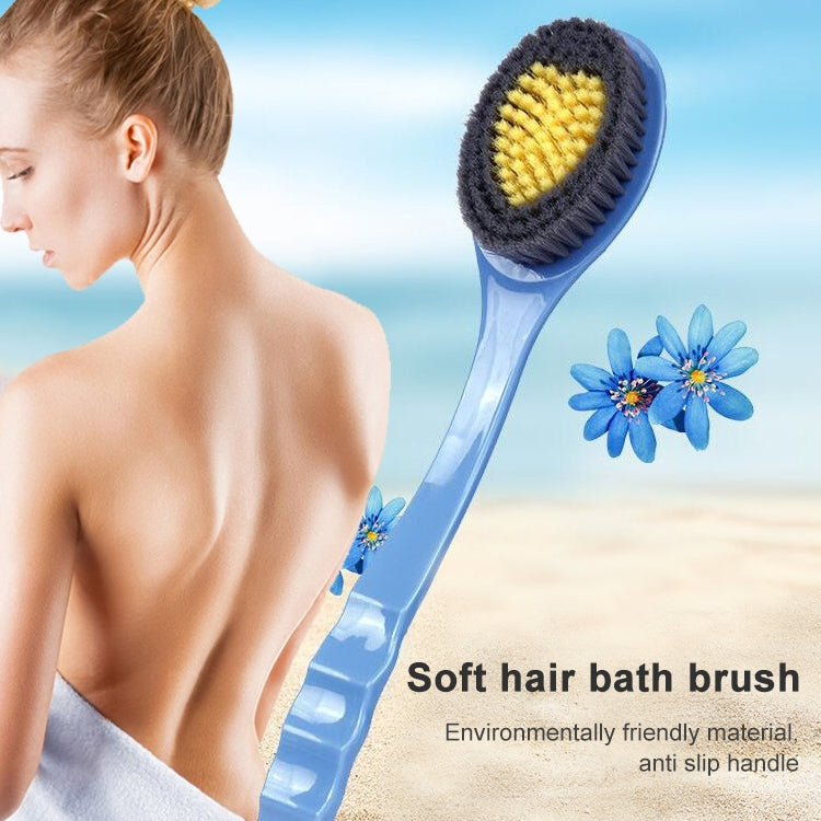 Hanging Long Handle Bath Brush Soft Fur Wash Adult Massage Rub Back Brush
