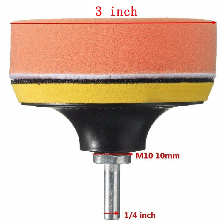 7 in 1 Buffing Pad Set Thread Auto Car Polishing Pad Kit for Car Polisher