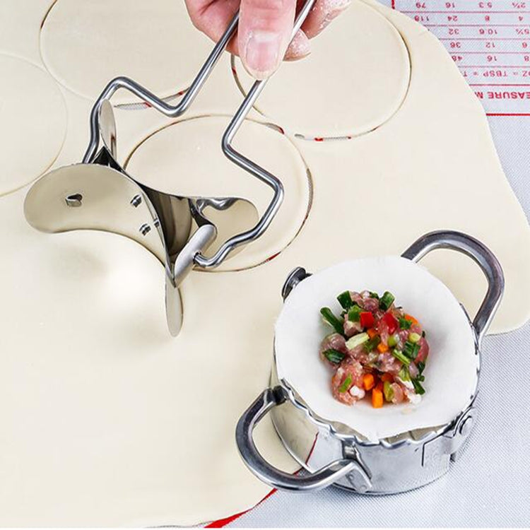 Stainless Steel Dumpling Maker Dough Cutter Dumpling Mould Kitchen Accessories Pastry Tools