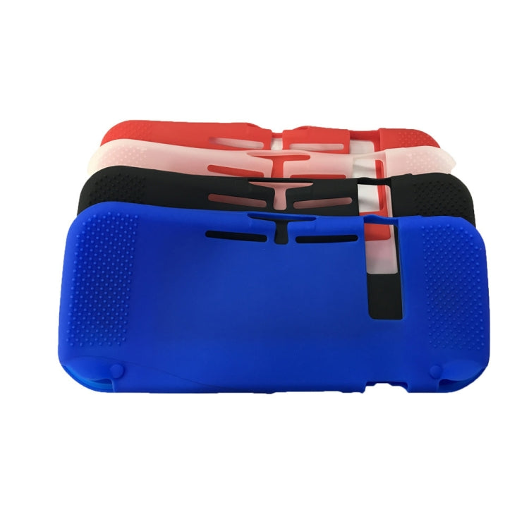 Silicone Protection Case All-inclusive Rubber Cover for Switch Game Console(White)