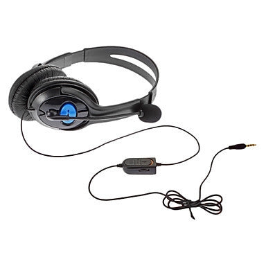 Bilateral Large Headphones PS4 Host Internet Voice Chat Headset for PS4