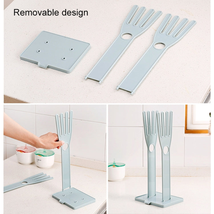 Portable Glove Drying Rack Kitchen Storage Rack Desktop Drainage Storage Rack