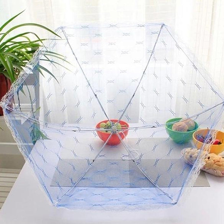 Lace Folding Dish Cover Mesh Cover Dish Dust-proof Printing Food Cover Fly-proof Cover Food Cover
