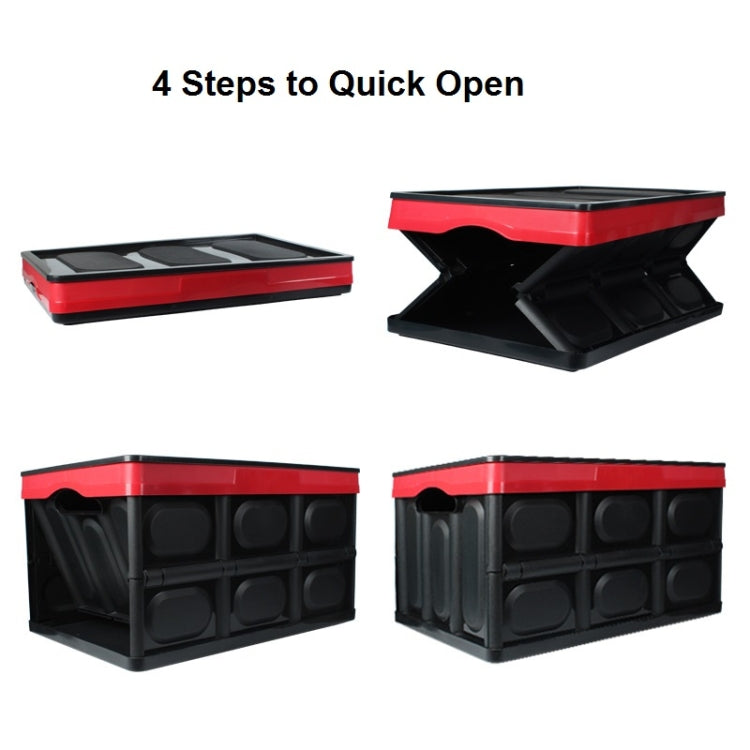 Car Trunk Storage Box Foldable Car Plastic Storage Box