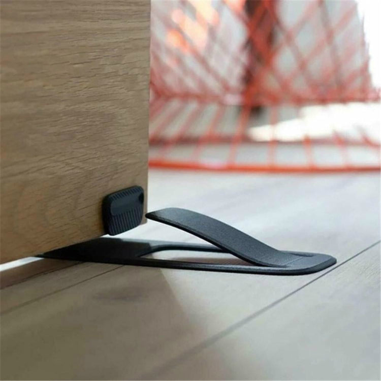 Multi-function Spring Innovative Door Stopper Block Simple Style Door Wedge Holder, Spring Door Stopper Blue, Spring Door Stopper Black