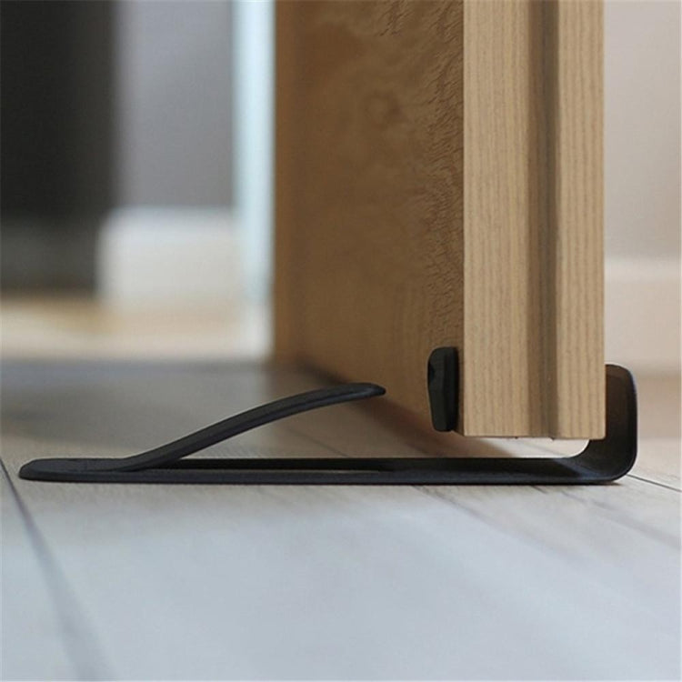 Multi-function Spring Innovative Door Stopper Block Simple Style Door Wedge Holder, Spring Door Stopper Blue, Spring Door Stopper Black