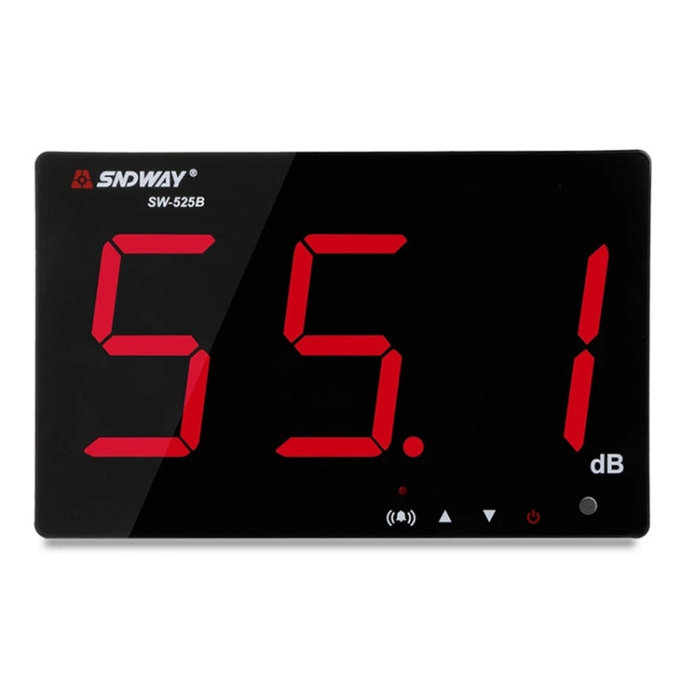 SNDWAY Wall-mounted 30~130dB Large Screen Digital Display Noise Decibel Monitoring Testers