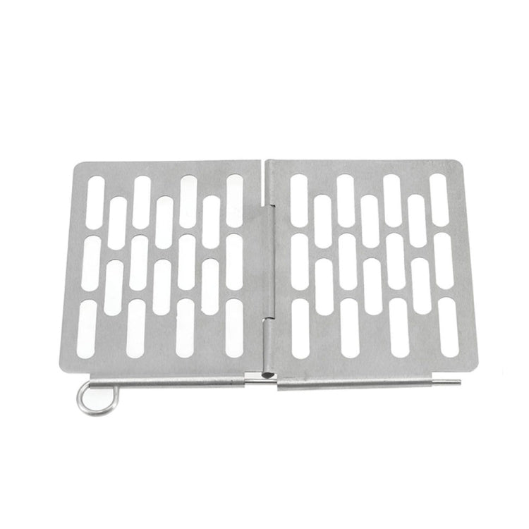 Stainless Steel Folding Barbecue Net  Portable BBQ Picnic Accessories