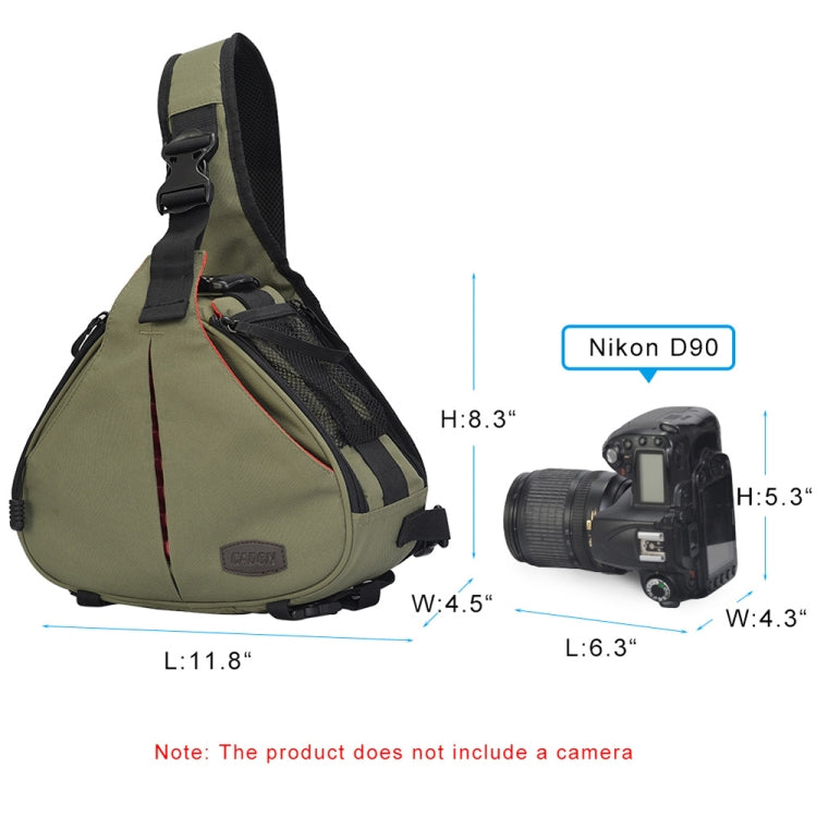 CADeN K1 DSLR Camera Shoulder Waterproof Bag With Rain Cover