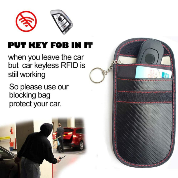 Antimagnetic RFID Car Key Mobile Phone Bag Shielding Set Radiation Cell Phone Pocket