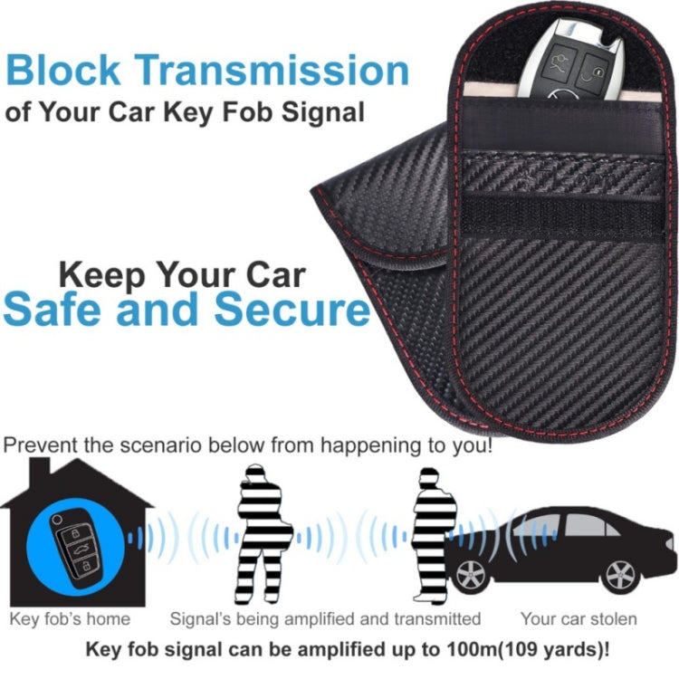 Antimagnetic RFID Car Key Mobile Phone Bag Shielding Set Radiation Cell Phone Pocket