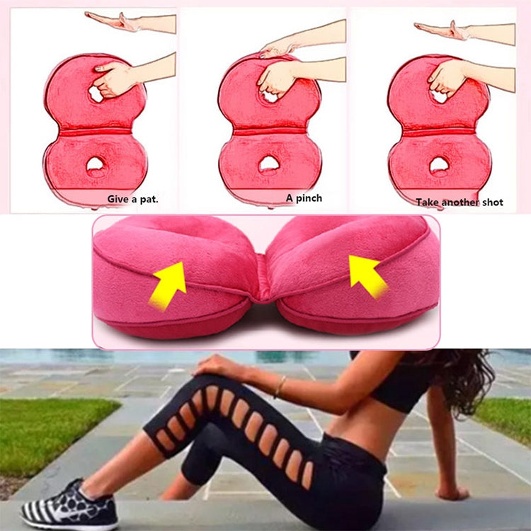 Multifunctional Dual Comfort Memory Foam Seat Hip Lift Seat Beautiful Butt Latex Cushion