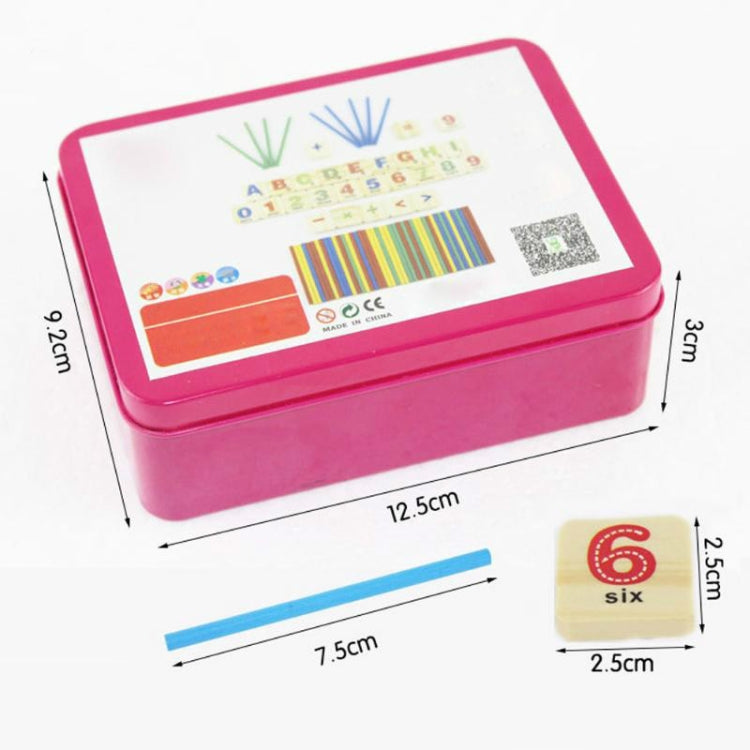 Montessori Early Learning Math Tools Digital Stick Children Kindergarten Teaching Aids