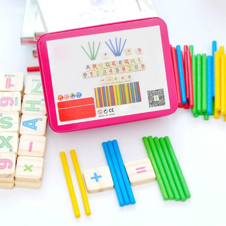 Montessori Early Learning Math Tools Digital Stick Children Kindergarten Teaching Aids