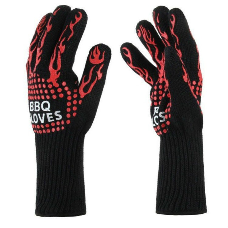 Heat-resistant High Temperature Fire Resistance Cooking Baking Barbecue Grill Gloves