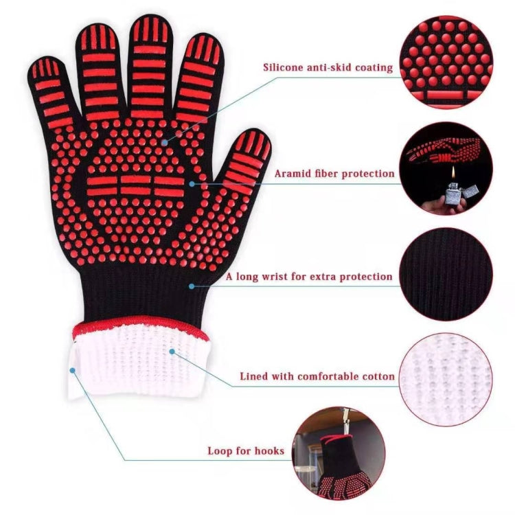 Heat-resistant High Temperature Fire Resistance Cooking Baking Barbecue Grill Gloves