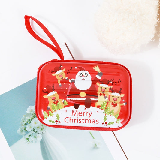 Christmas Cartoon Coin Purse Creative Square Storage Box Key Case, Type 1, Type 3, Type 4, Type 5, Type 6, Type 2