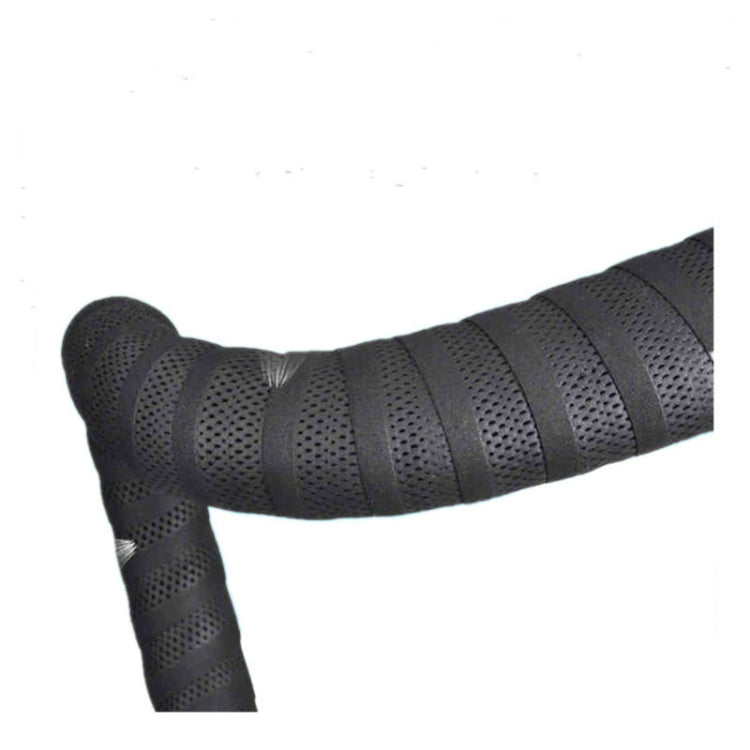 PROMEND Road Bike Handlebar Embossed Hollow Breathable Sweat-absorbent Anti-slip Tape